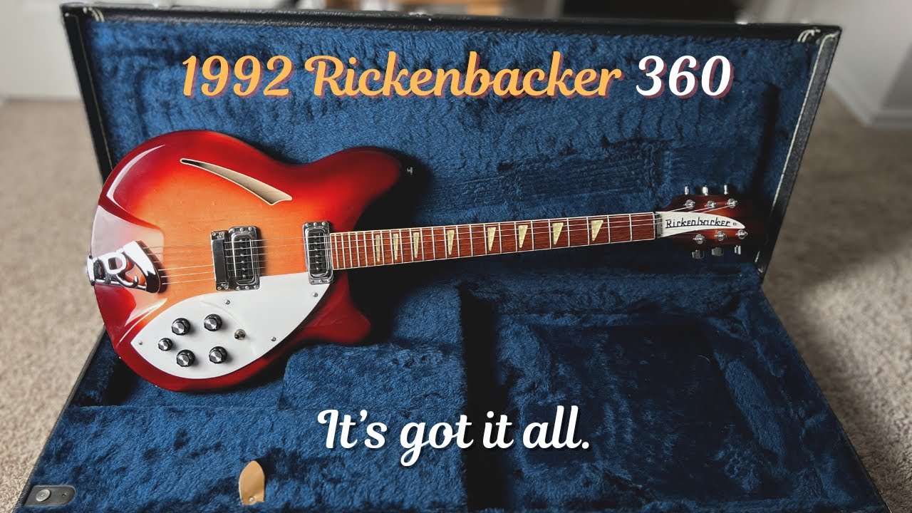 Why This 1992 Rickenbacker 360 Became My Favorite Guitar - YouTube