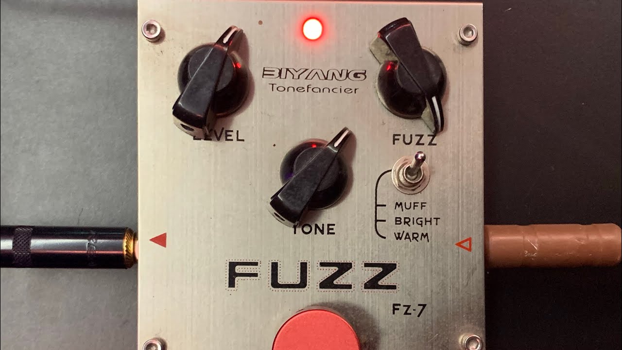 BIYANG Tonefancier FZ-7 amazing cheap fuzz pedal - YouTube