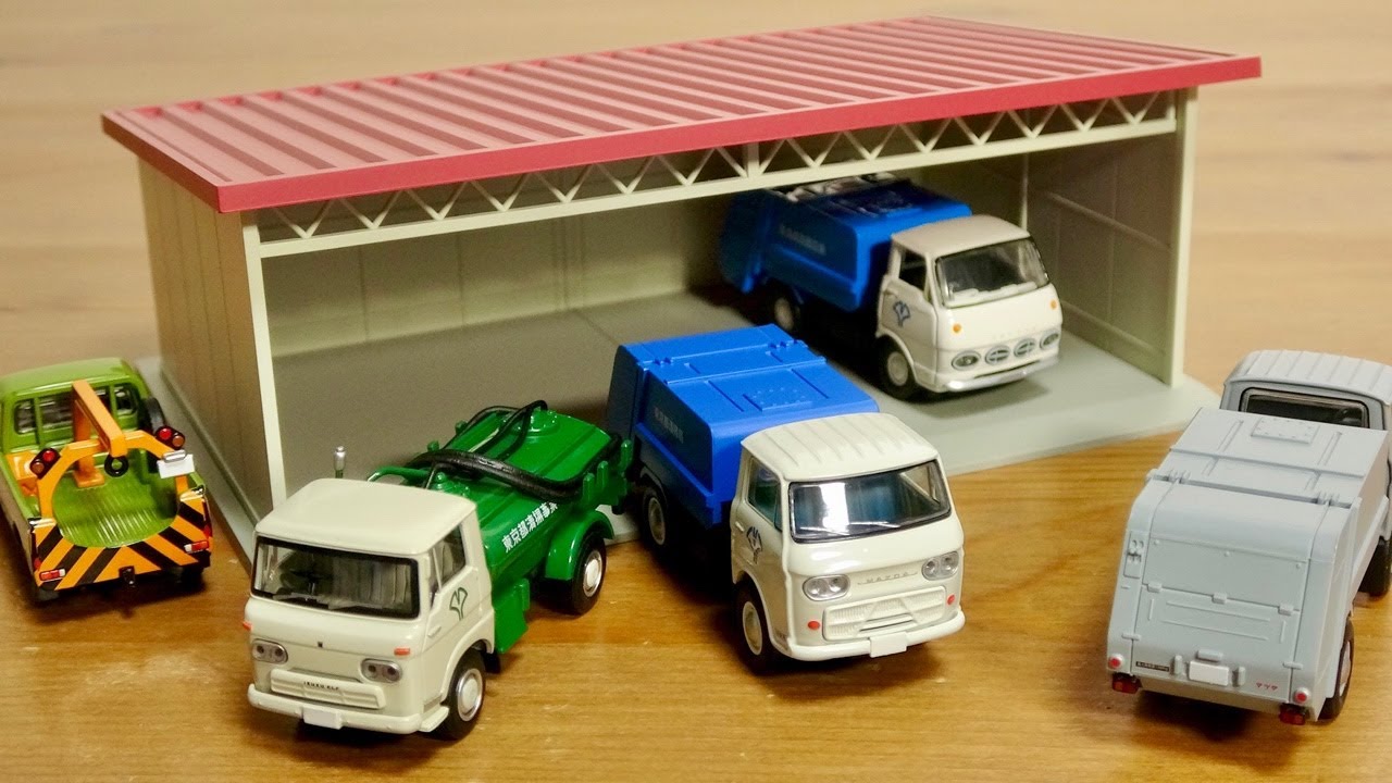 楽しみ方自由☆トミカラマヴィンテージ 07a 屋根付駐車場 シンプル