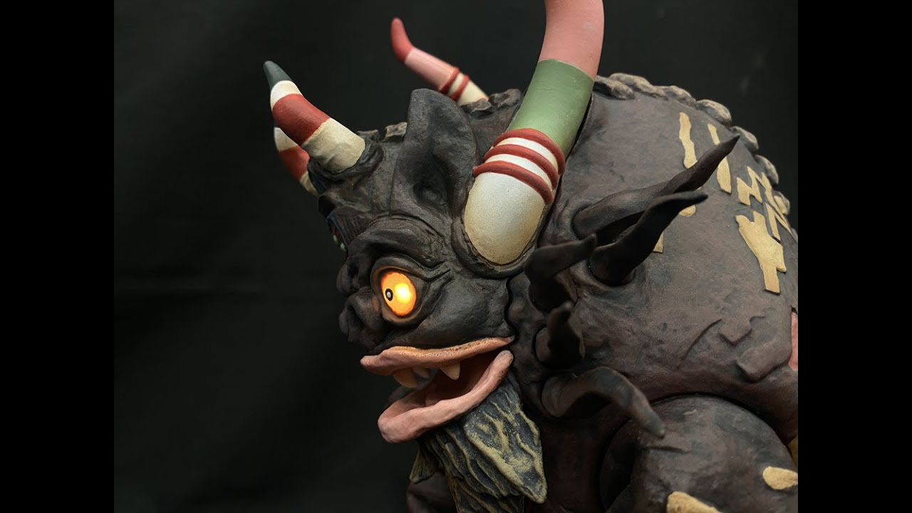 Ultraseven Capsule Kaiju Miclas Art Statue ミクラス 完成品 - YouTube