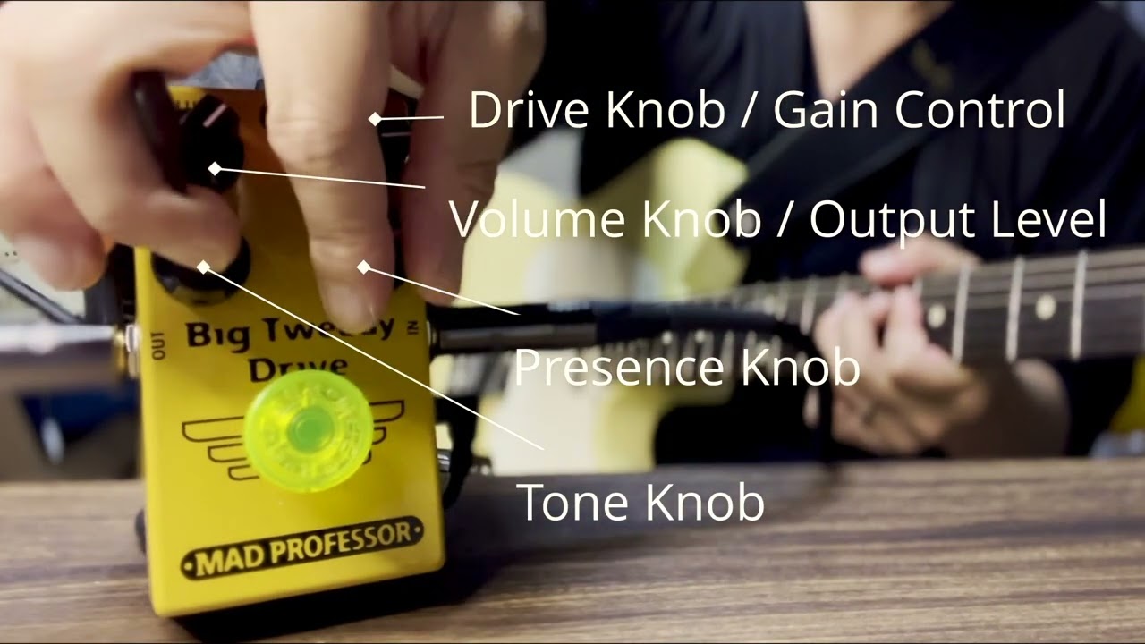 Mad Professor Big Tweedy Drive - DEMO & Review - YouTube