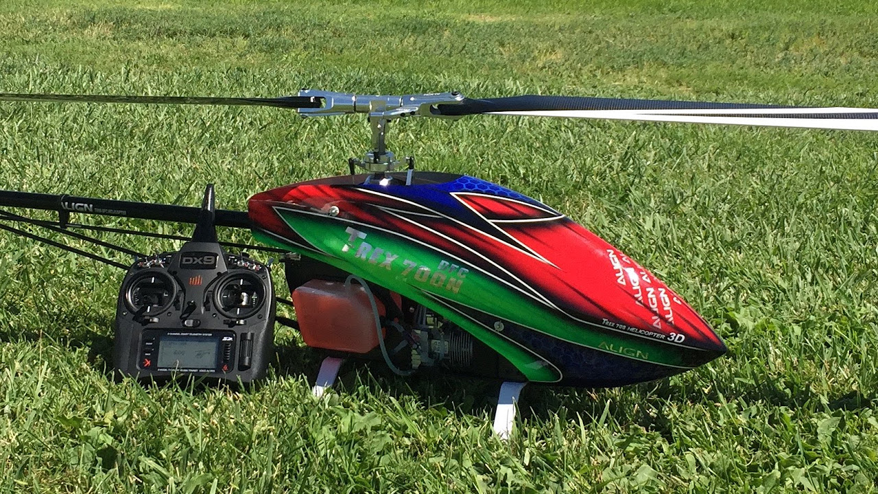 Alan Szabo Jr. ALIGN Trex 700N DFC with GPRO 7/15/16 - YouTube