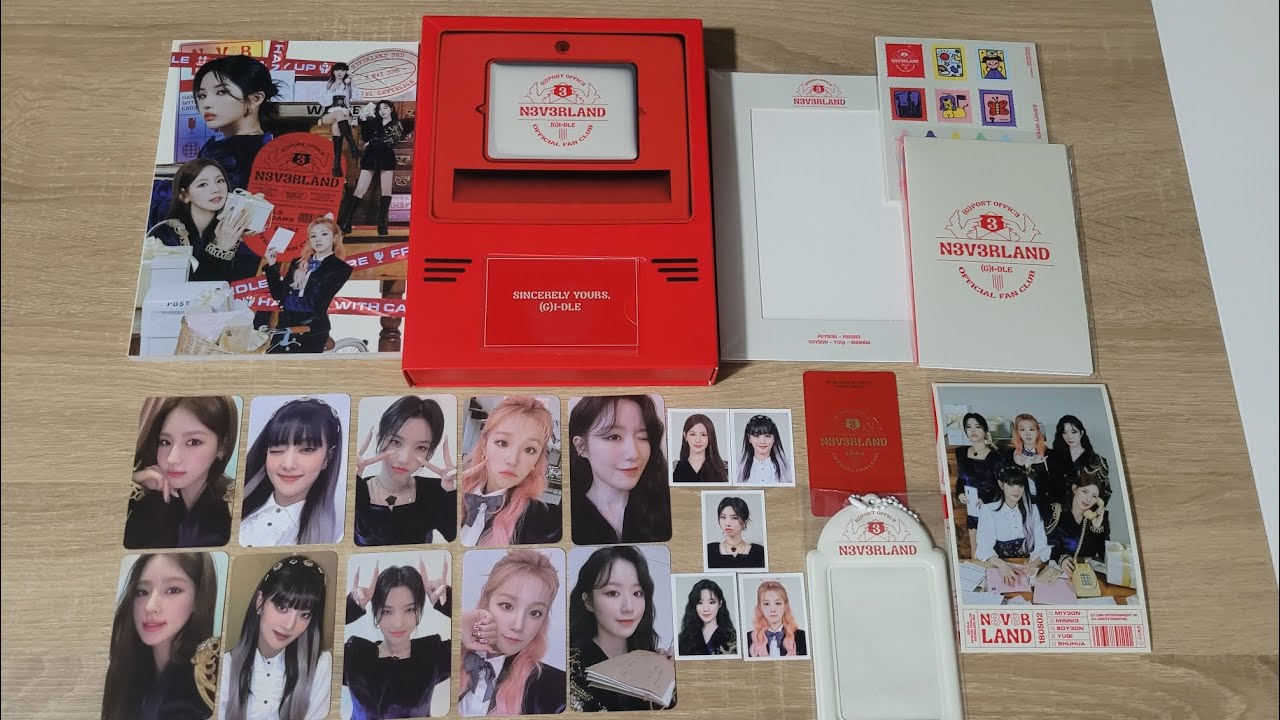 Unboxing G-idle 3rd Generation Neverland Membership Kit💌💜 - YouTube