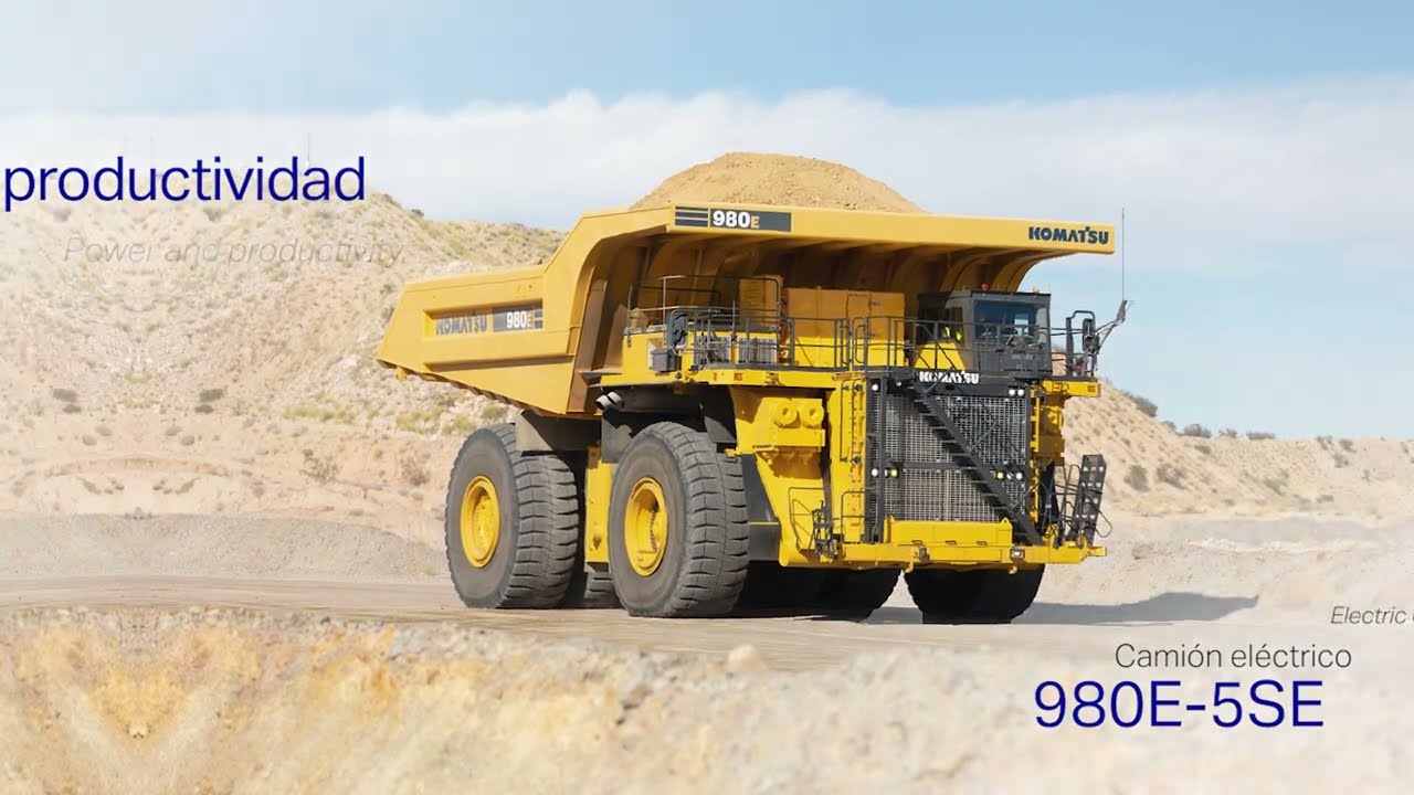 First Gear 50-3415 Komatsu 980E-5AT Mining Truck 1/50 Scale