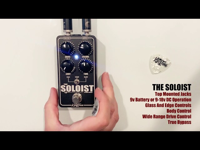 The SOLOIST by Kingtone. Half of the Duellist Pedal. A Brief
