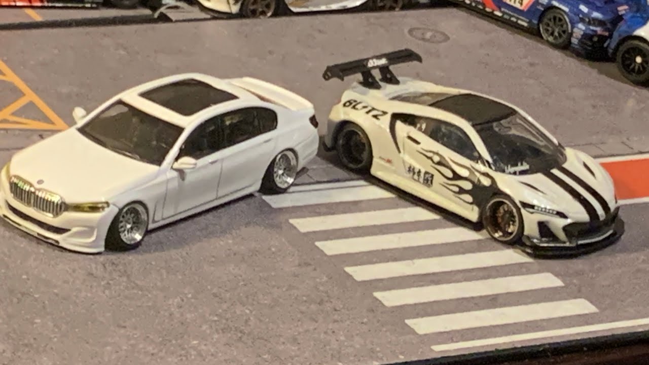 トミカ改造/ホットウィール改造】2022NSX、セルシオ、マキシマ、BMW7