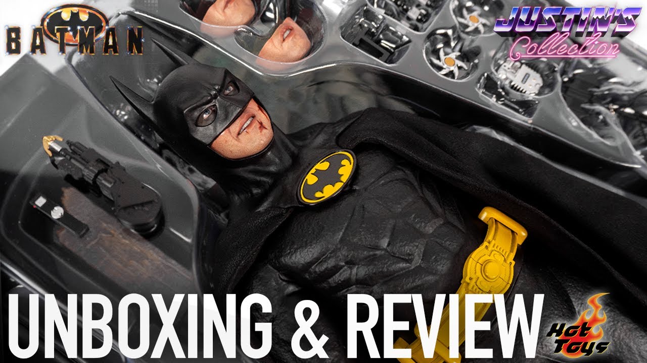 Hot Toys Batman 1989 2.0 Deluxe Unboxing & Review - YouTube