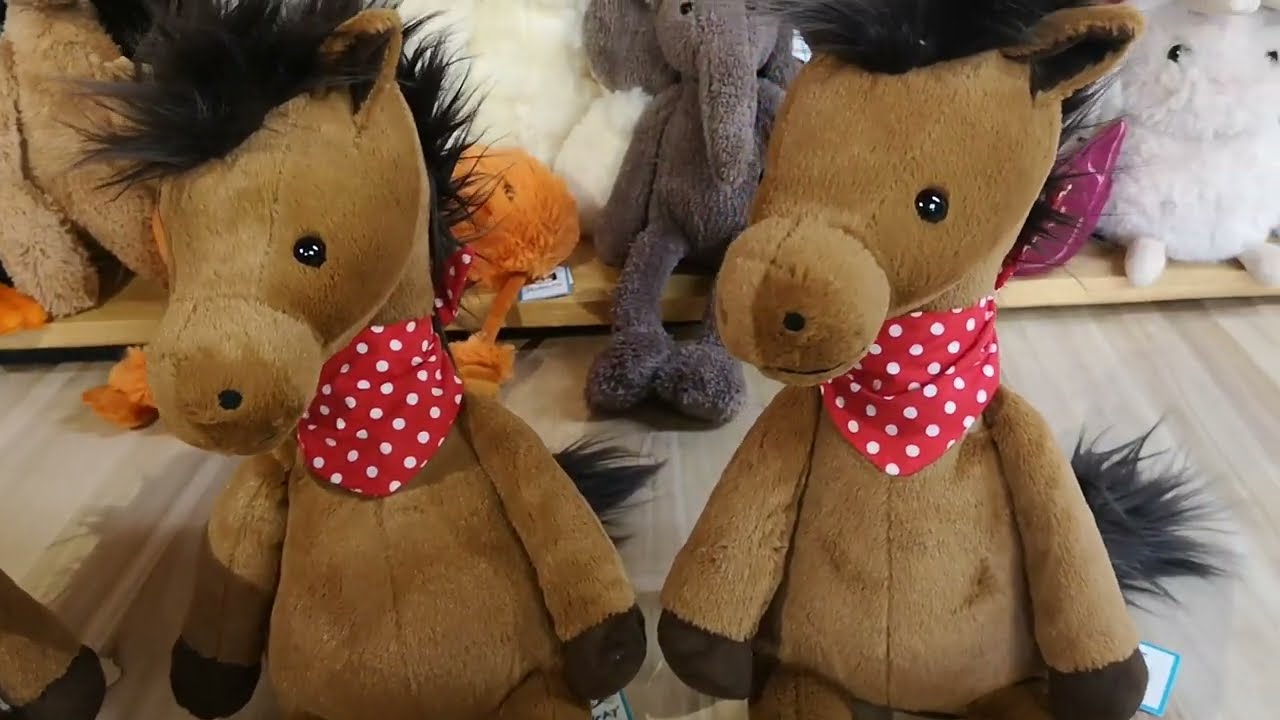 Jellycat Orson Horse - YouTube