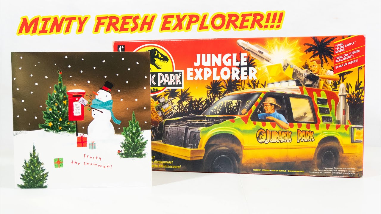 Boxed Kenner Jungle Explorer | Jurassic Park Christmas Unboxing