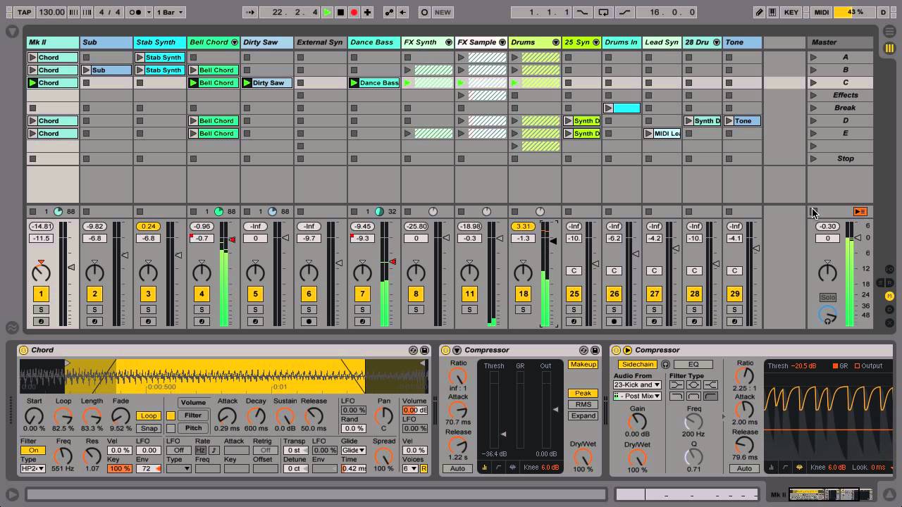 Ableton Live 9 Tutorial - Part 6: Arrangement View - YouTube