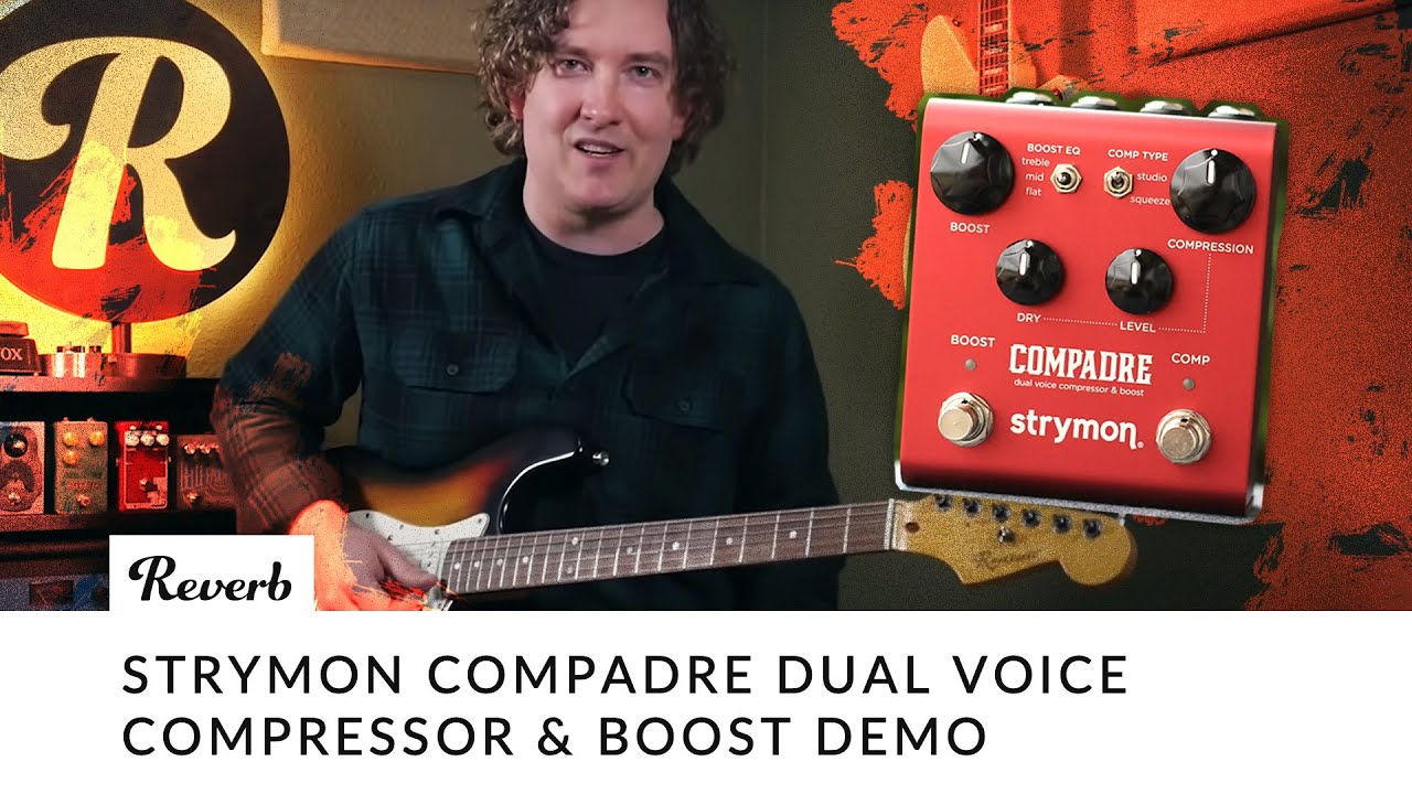 Strymon Compadre Dual Voice Compressor & Boost Demo - YouTube
