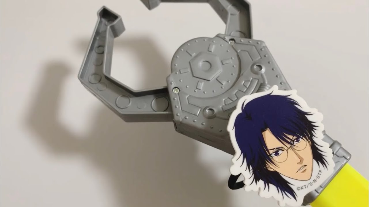 テニプリのランダム顔面ヘアゴム開封するっきゃない - YouTube