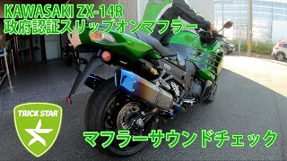 トリックスター / Ninja ZX-14R(16-) 政府認証デュアルスリップオン