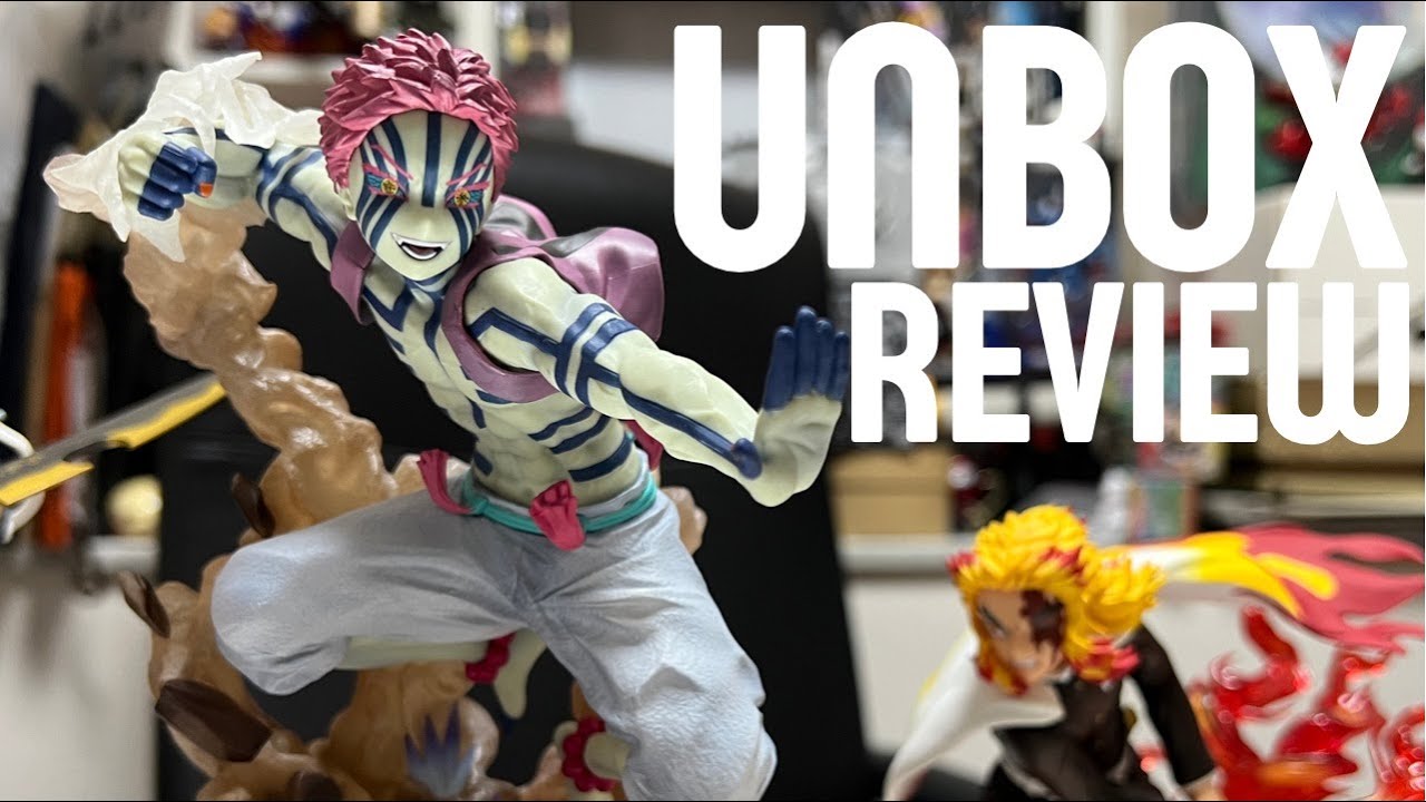 Figuarts Zero Demon Slayer Akaza Unbox Review フィギュアーツ ZERO