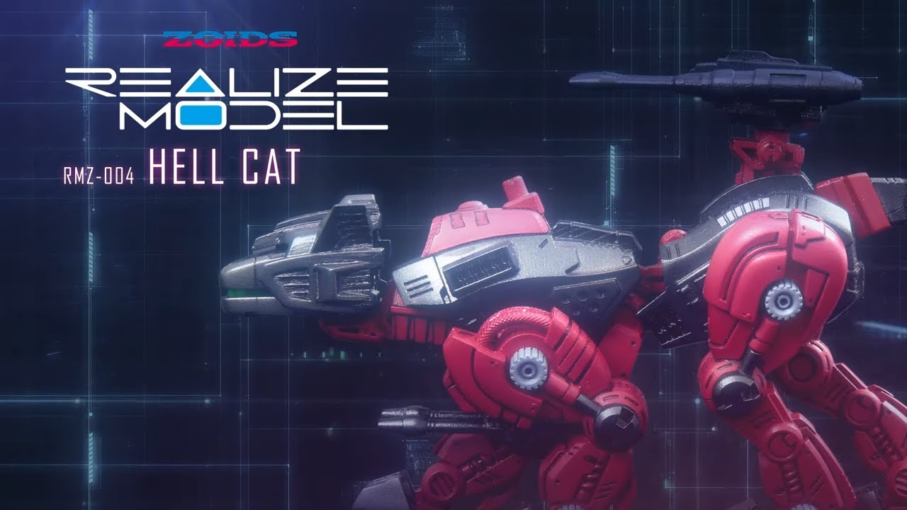 REALIZE MODEL】RMZ-004 ヘルキャット ガイロスカラーPV - YouTube
