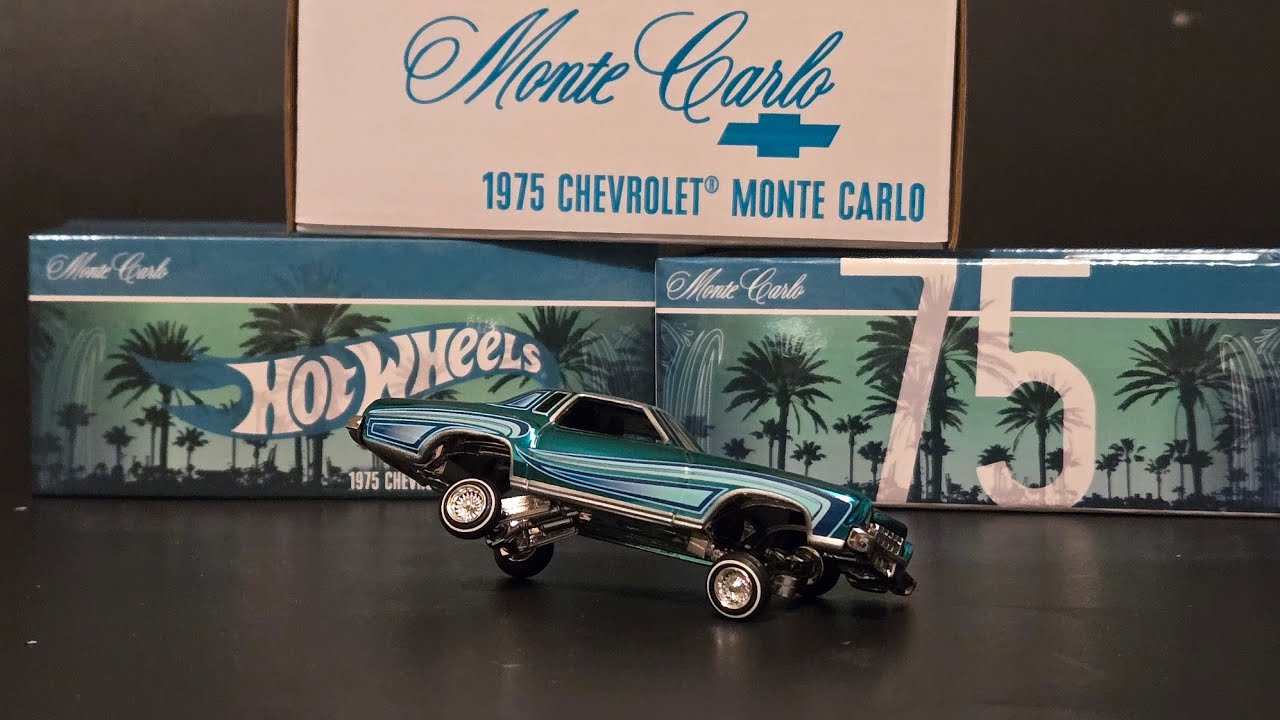 Opening 2024 Hot Wheels RLC 1975 Chevrolet Monte Carlo low rider