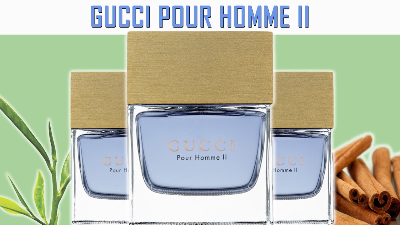 MASTERPIECE DESIGNER | GUCCI POUR HOMME II FRAGRANCE REVIEW - YouTube