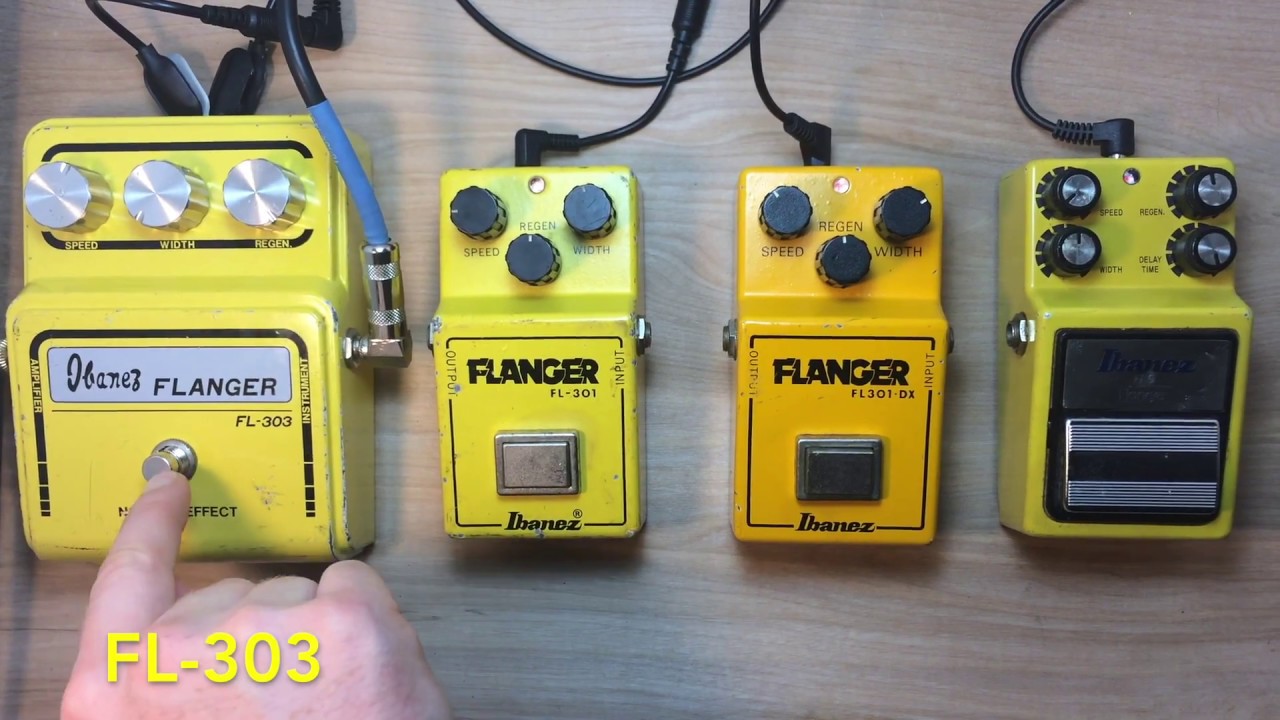 Maxon FL-305 Flanger Review - YouTube