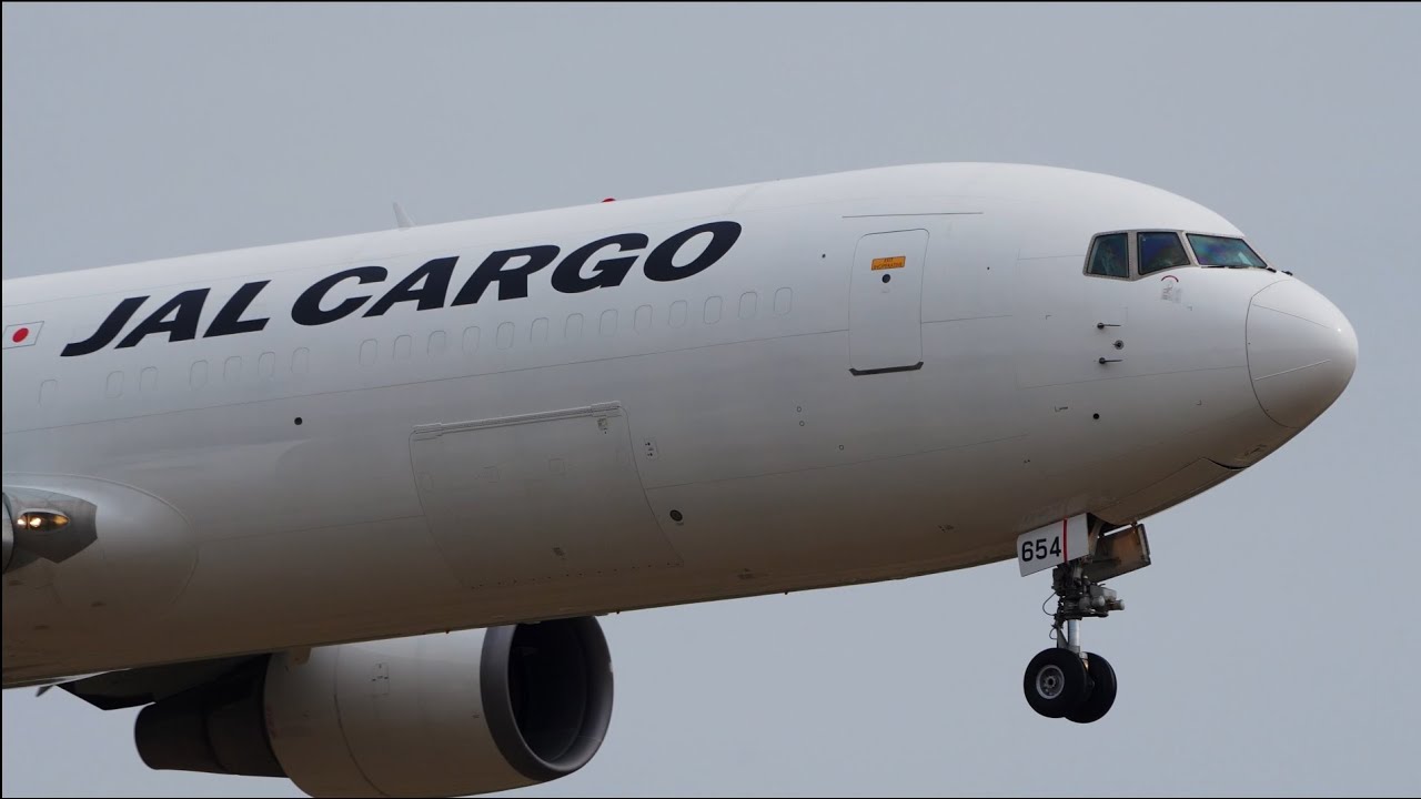 JAL Cargo Boeing 767-300BCF | JA653J JA654J Landing Takeoff