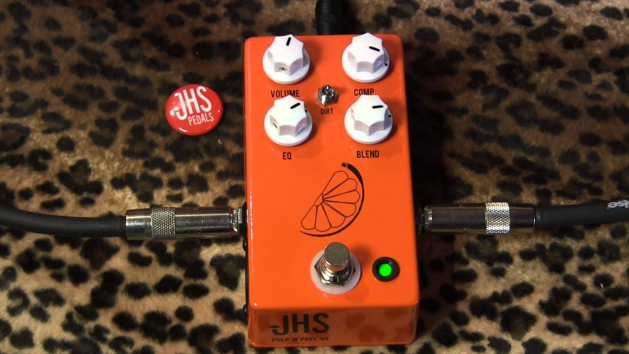 JHS PULP N PEEL Compressor V4 demo with Telecaster - YouTube