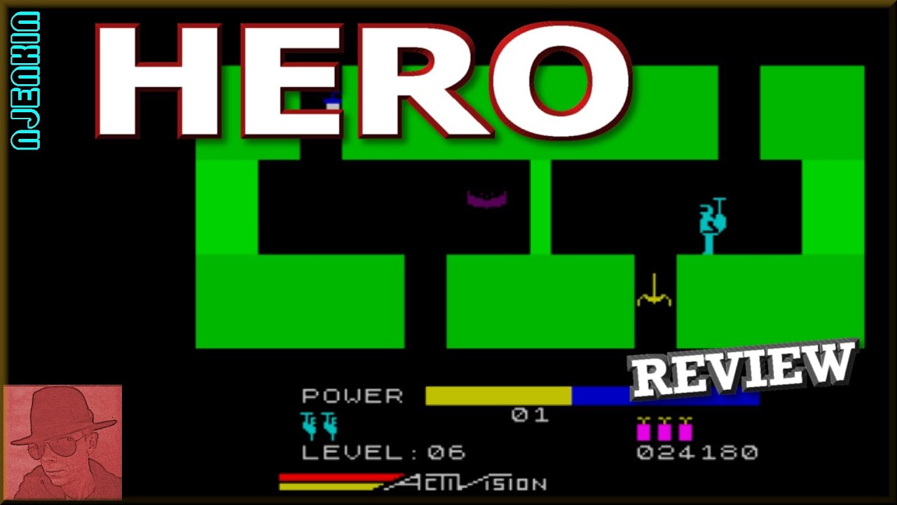 HERO - on the ZX Spectrum 48K !! with Commentary - YouTube