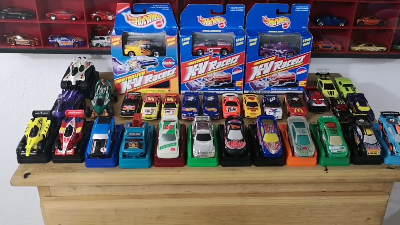 coleccion hot wheels X-V Racers Motorized - YouTube