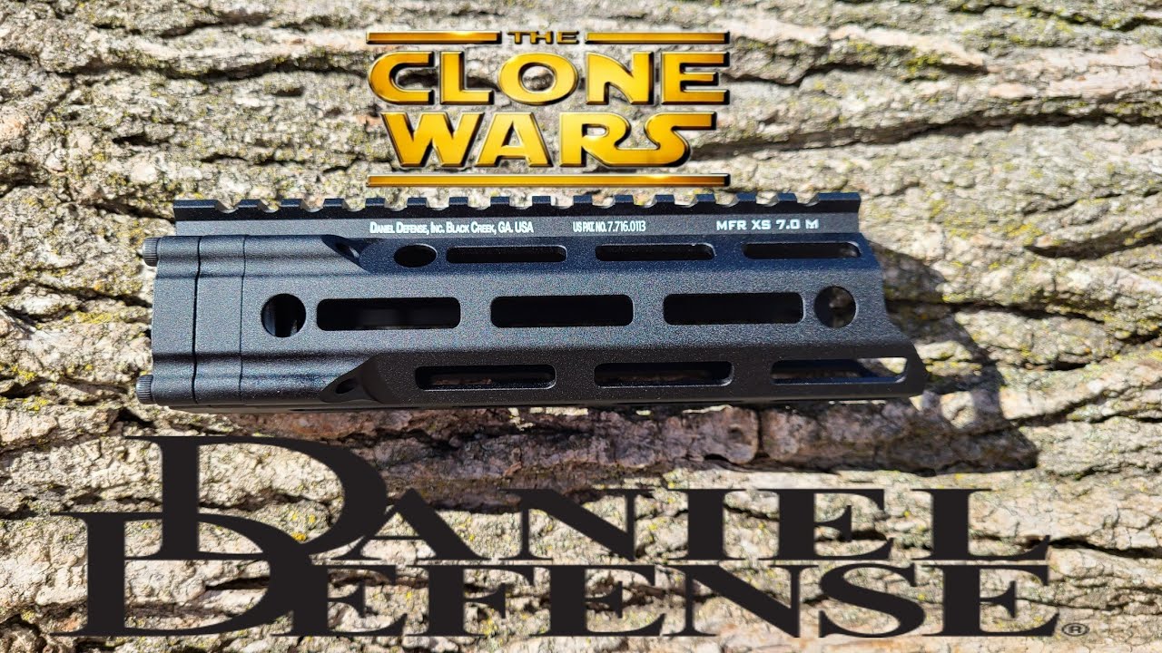 Daniel Defense MFR 7.0 (M-LOK®) Rail Clone - YouTube