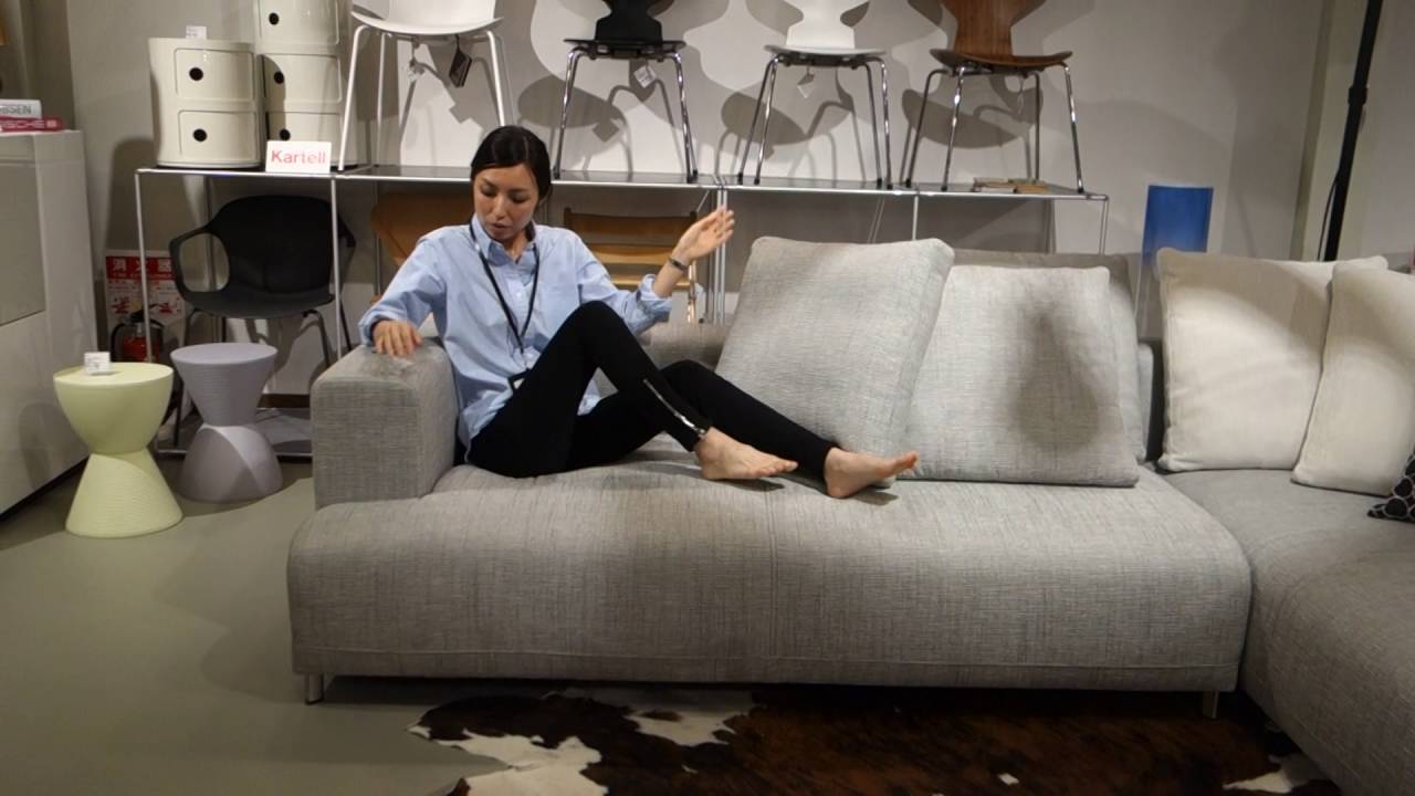 ligne roset(リーン・ロゼ) 『OPIUM(オピューム)』ソファ - YouTube