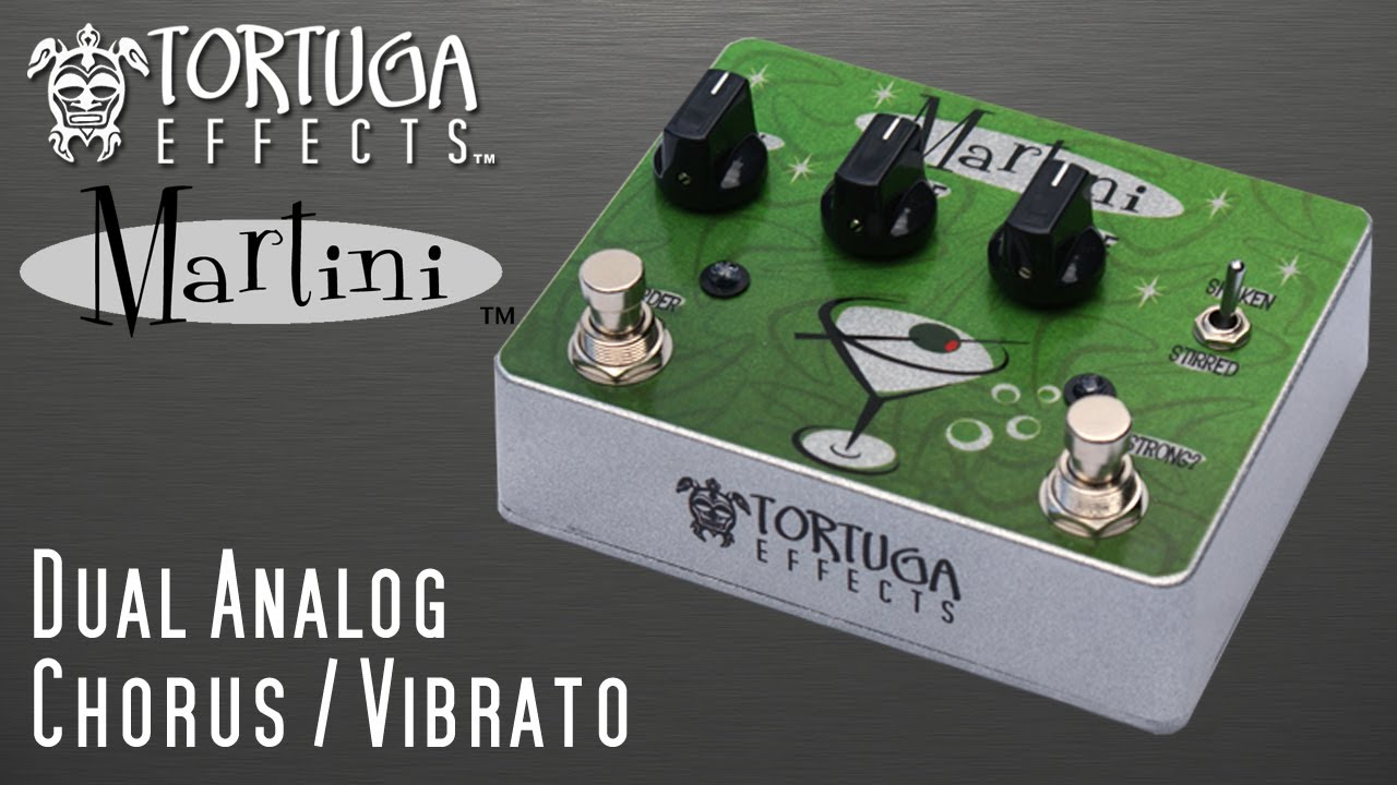 Tortuga Effects Martini Chorus pedal | Welcome To Steve's Music