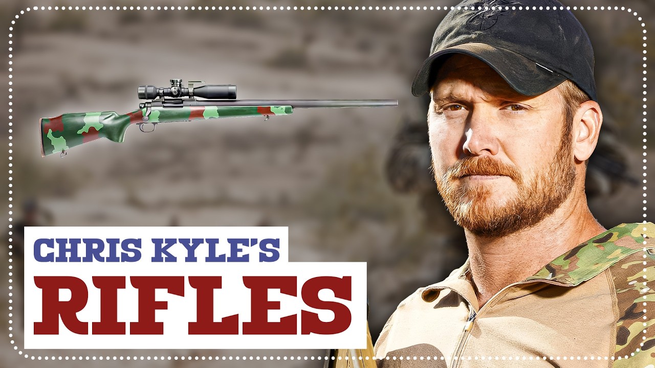 The Rifles That Made Chris Kyle a Legend! - YouTube