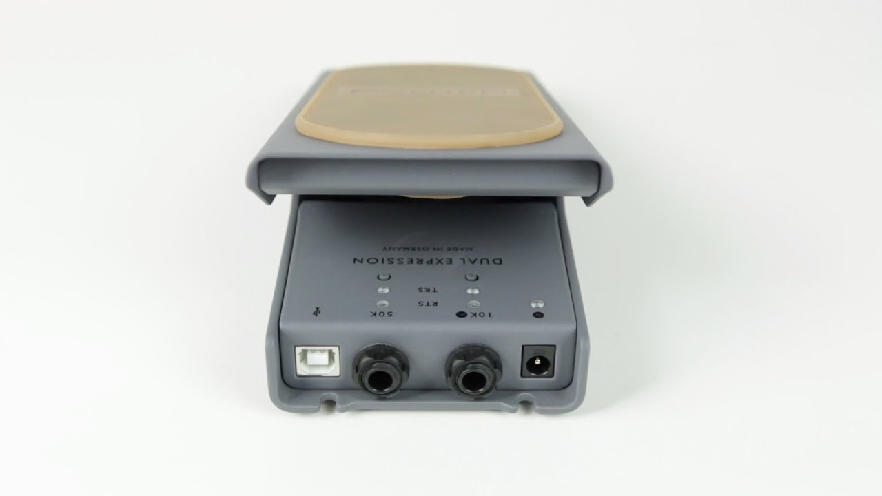 Lehle Dual Expression Pedal - YouTube