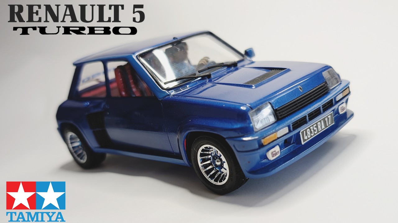 Building the Renault 5 Turbo in 1/24 scale by Tamiya - YouTube