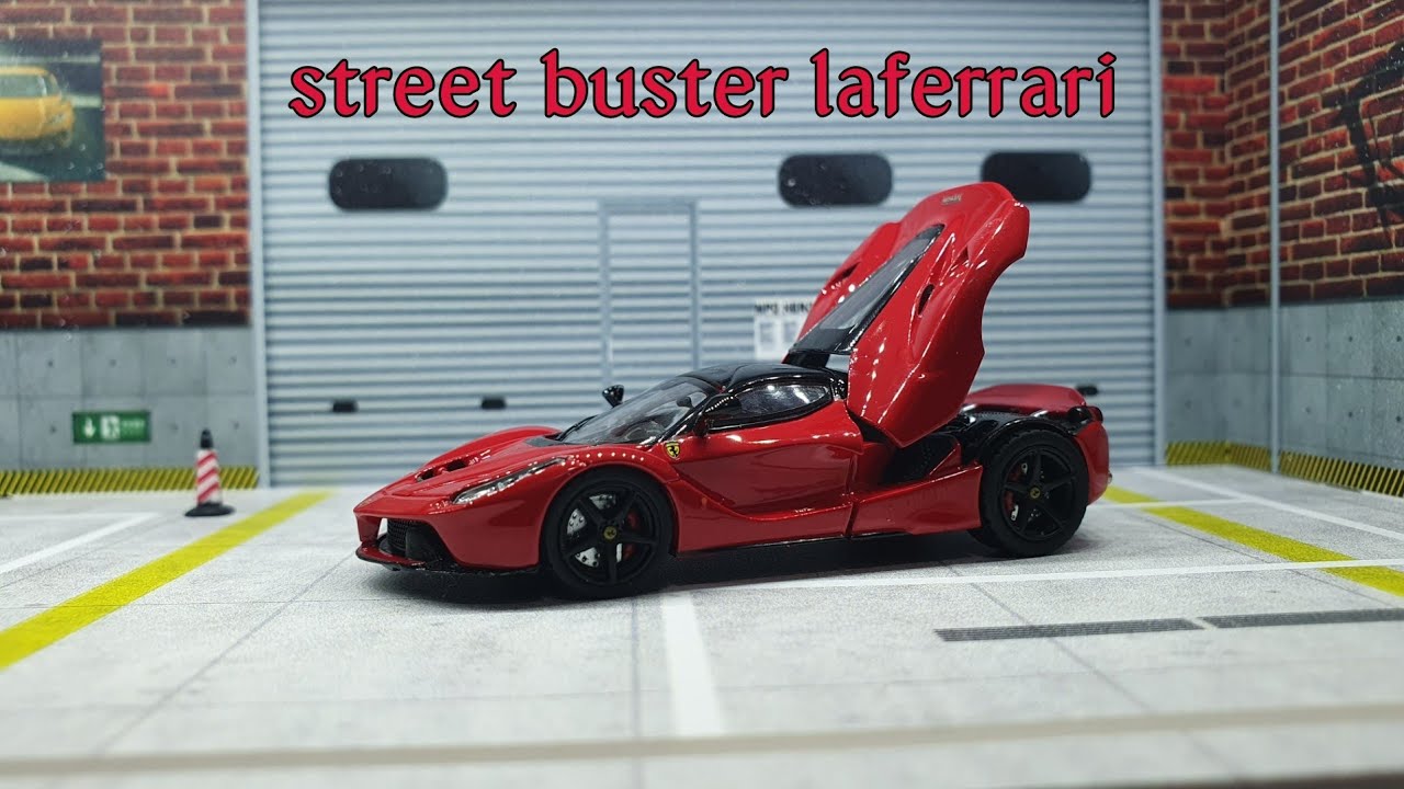 1/64 Street Buster Ferrari LaFerrari Unboxing - YouTube