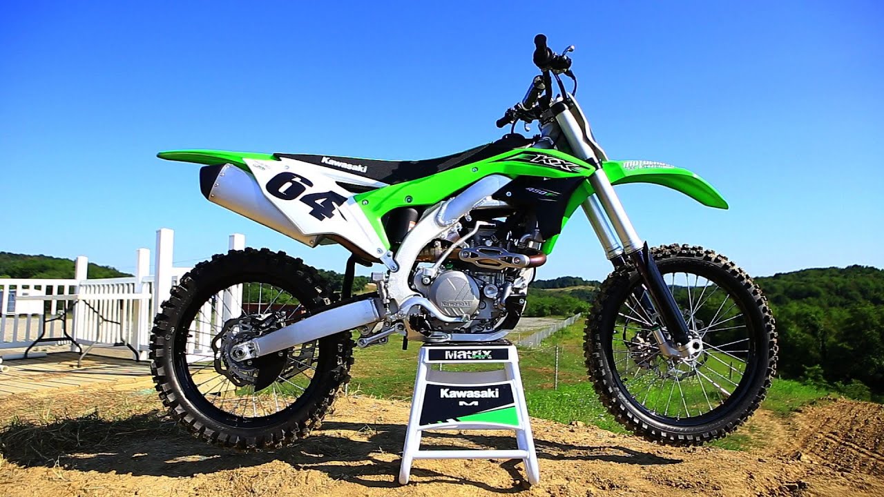 First Ride 2016 Kawasaki KX450F - Motocross Action Magazine - YouTube
