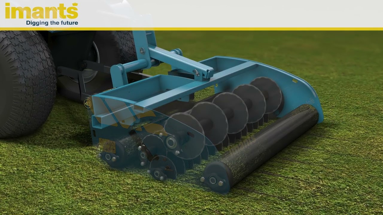 Groenvoorzieningsmachines FTM, Shockwave Rotoknife, Sandcat, - Imants