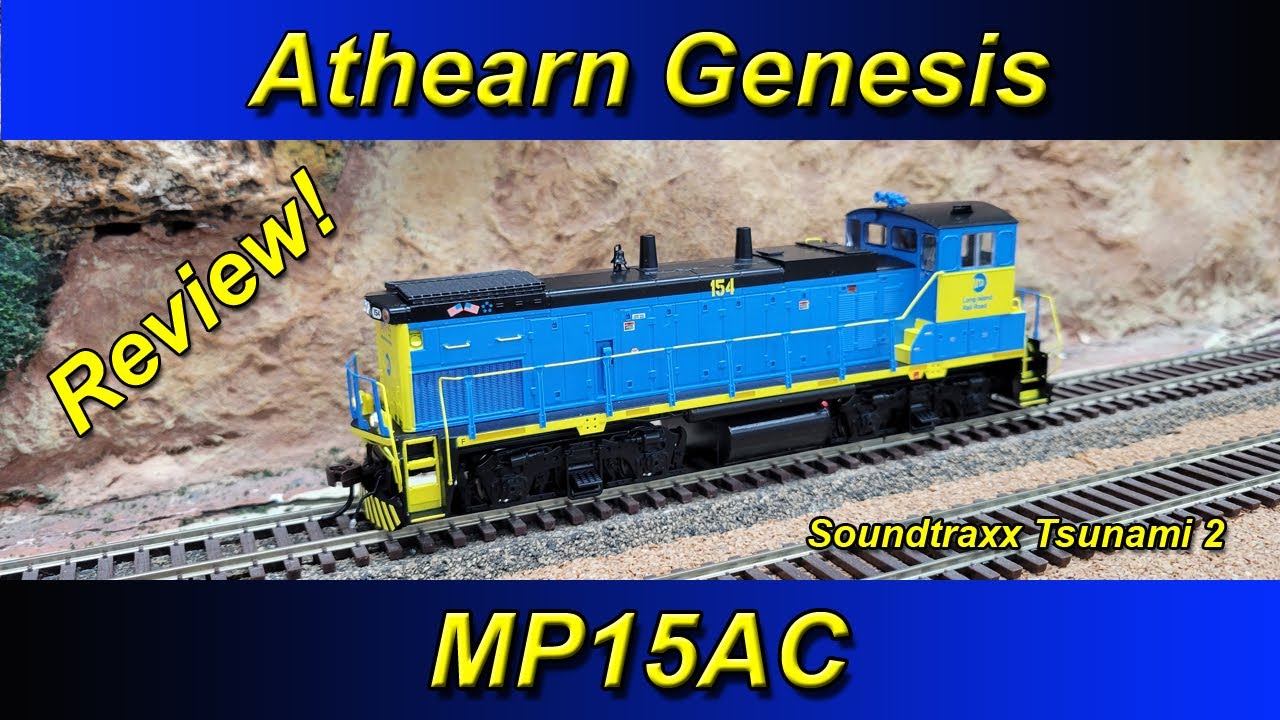 2023 REVIEW! Athearn Genesis MP15AC with Soundtraxx Tsunami 2