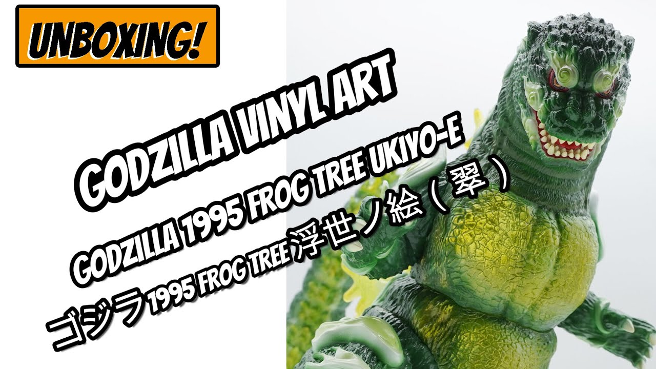 Unboxing | Godzilla Vinyl Art 1995 Frog Tree Ukiyo-e | GVA BC