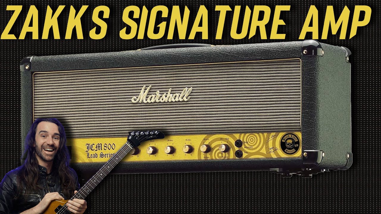 Zakk Wylde Signature Amp || Marshall JCM800 2203ZW - YouTube