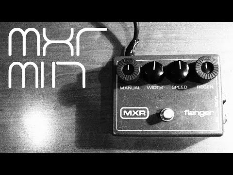 MXR M117 Flanger Demo - YouTube