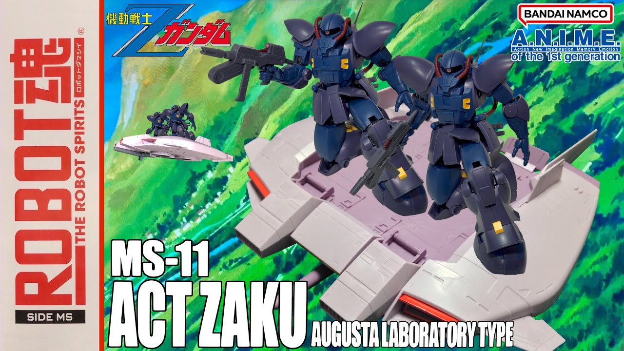 ROBOT魂】ACT ZAKU (AUGUSTA LABORATORY TYPE)アクト・ザク