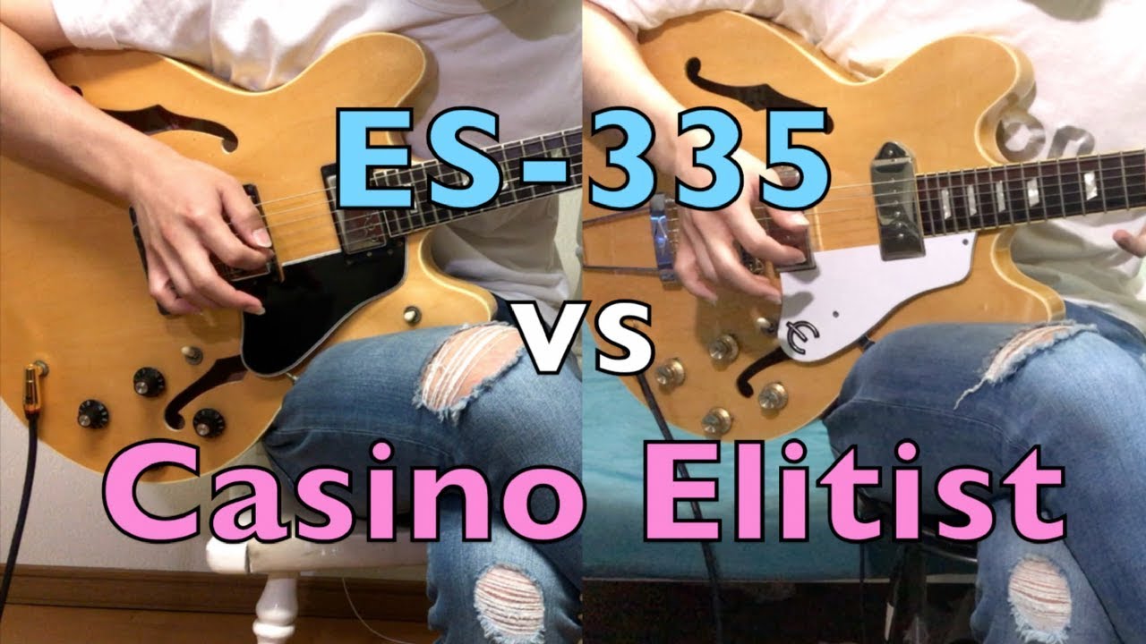 Gibson ES-335 vs Epiphone Casino Elitist | Guitar Comparison