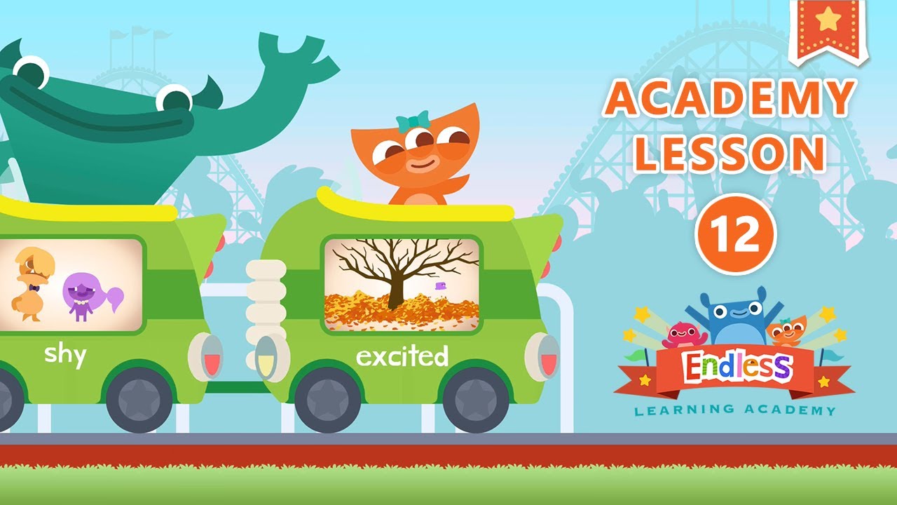 Endless Learning Academy - Lesson 12 - HAPPY, SAD, ANGRY, SHY