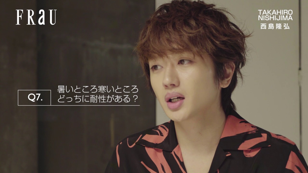 AAA スペシャル動画公開!!! 【vol.6 西島隆弘】 - YouTube