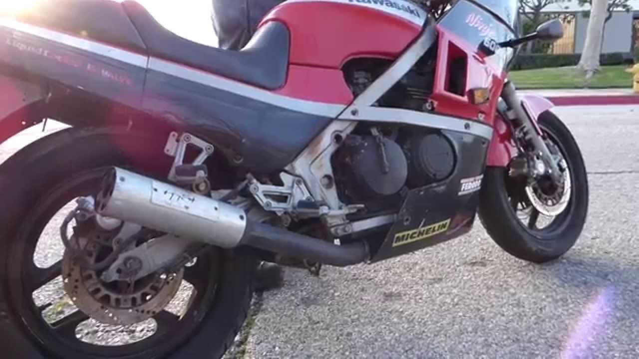 1985 Kawasaki ZX 600R Ninja - YouTube