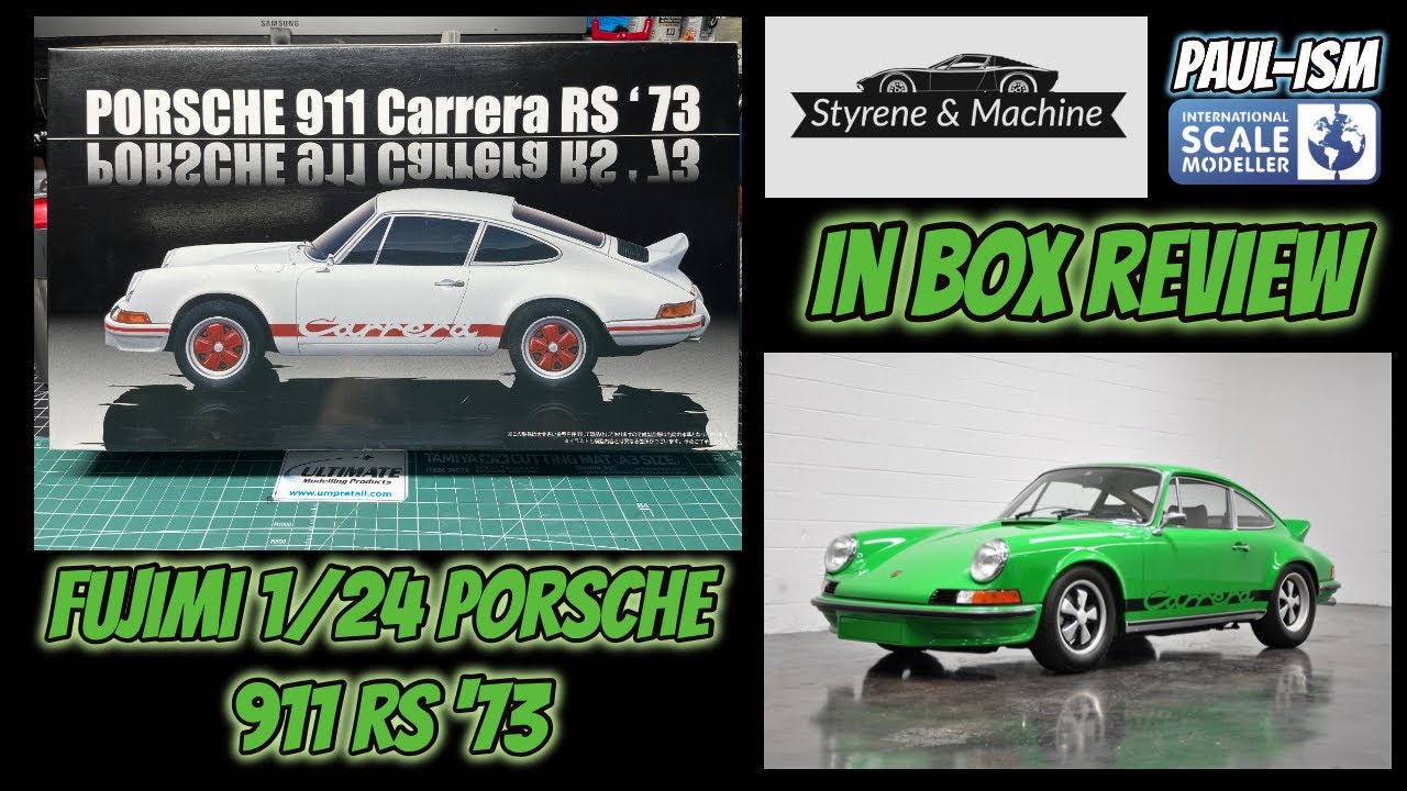 Fujimi 1/24 Porsche 911 Carrera RS '73 - In Box Review - YouTube