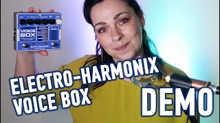 Electro-harmonix VOICE BOX demo - YouTube