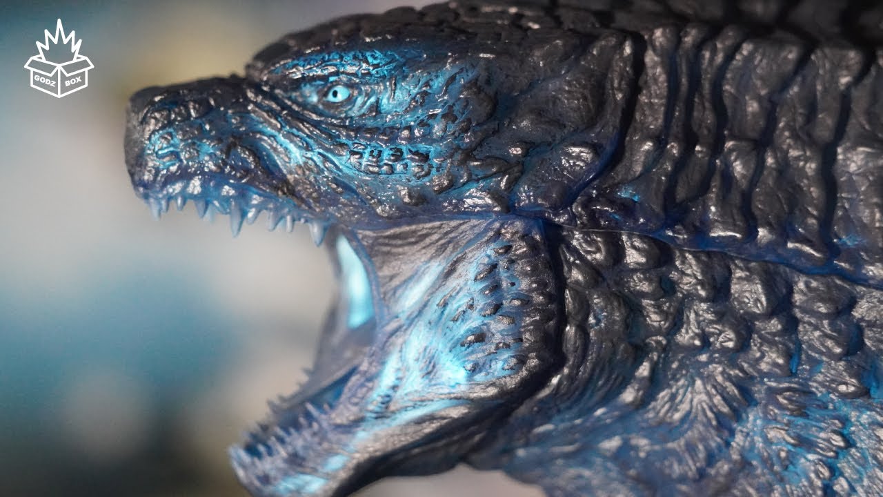 ギガンティック】ゴジラ2019 ブルークリアVer. UNBOXING!! - YouTube