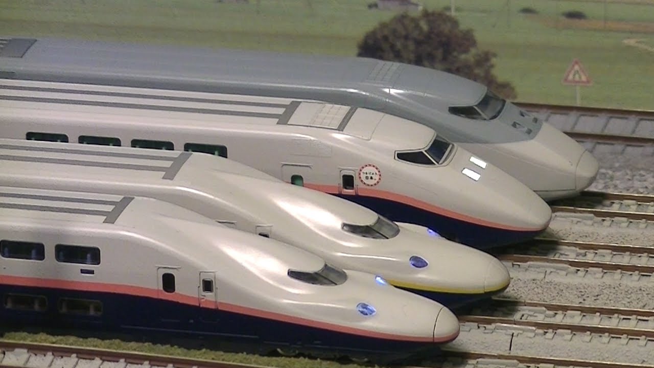 Nゲージ新幹線 E1系+E4系MAX 新旧塗装 KATO TOMIX Shinkansen Trains