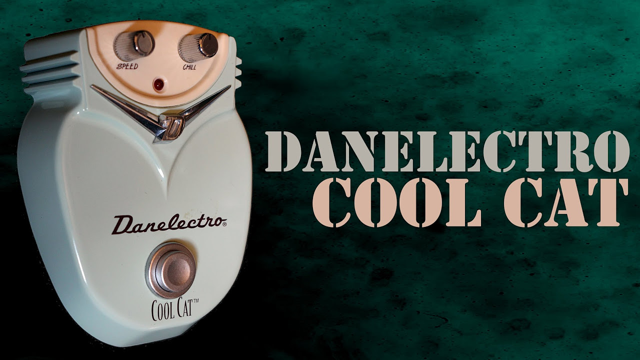 Danelectro Cool Cat Chorus Pedal Demo - YouTube