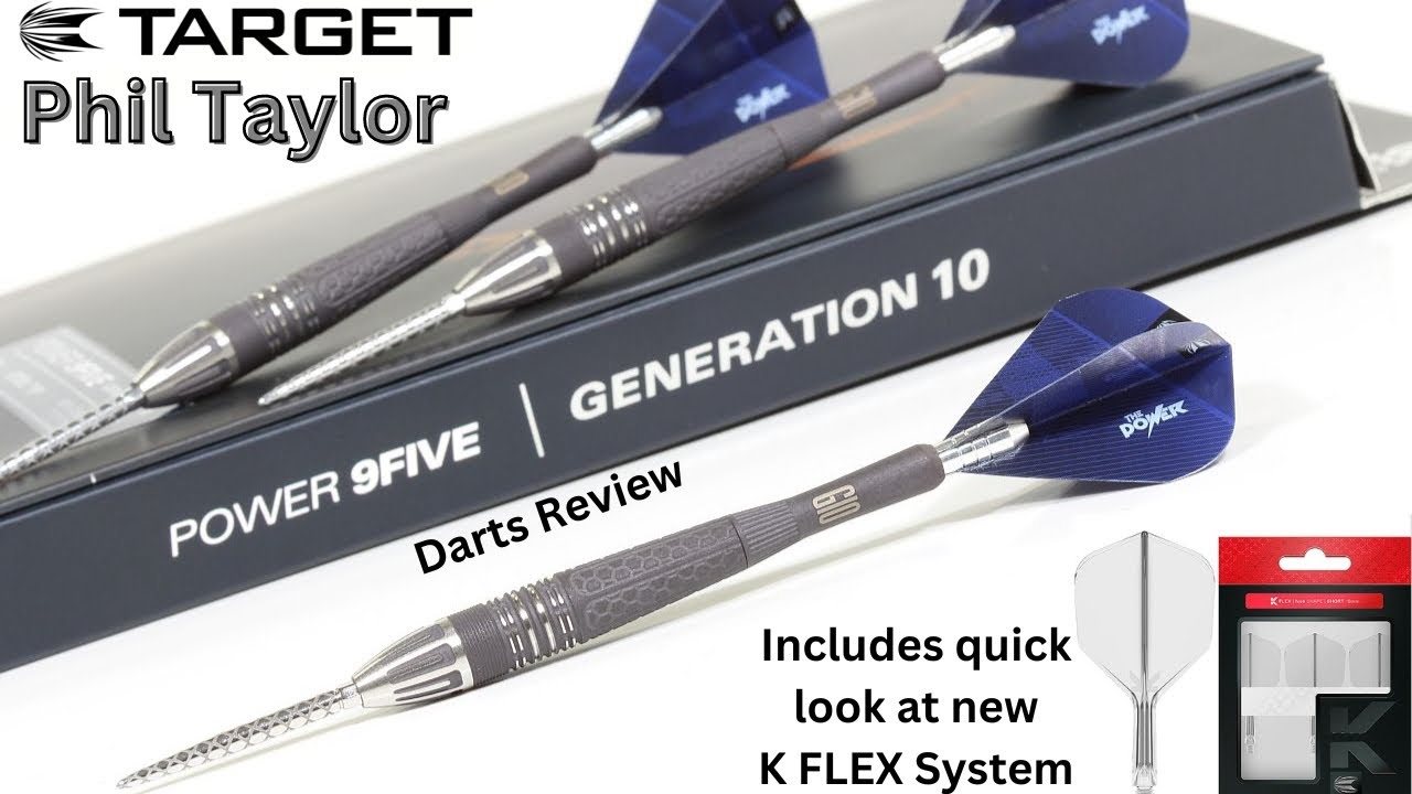 Target PHIL TAYLOR POWER 9FIVE GEN 10 Darts Review With Quick Look